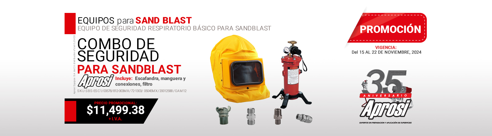 Combo de Seguridad para SandBlast Aprosi